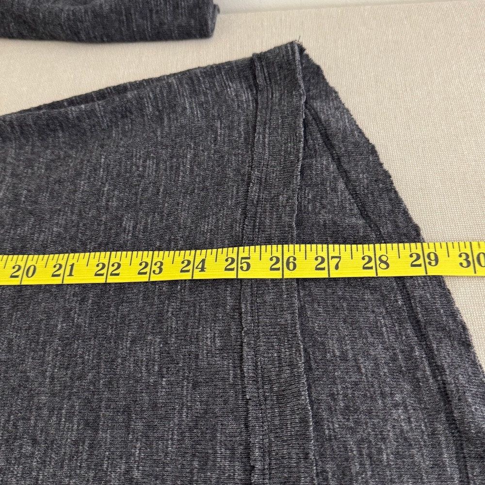 We the Free Grey Cowl neck split back tunic‎ top Gray Medium - Picture 9 of 10